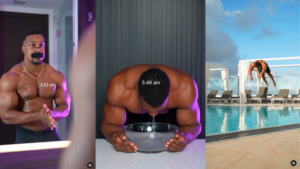 Ashton Hall's Morning Routine
