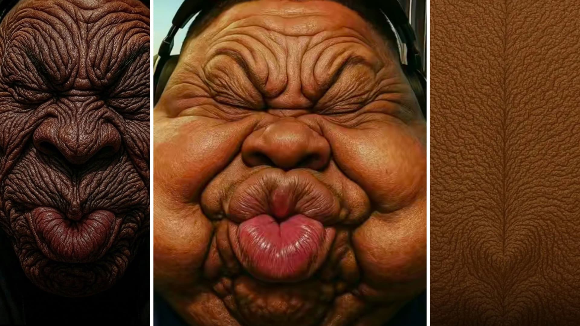 Grotesque Speed Face