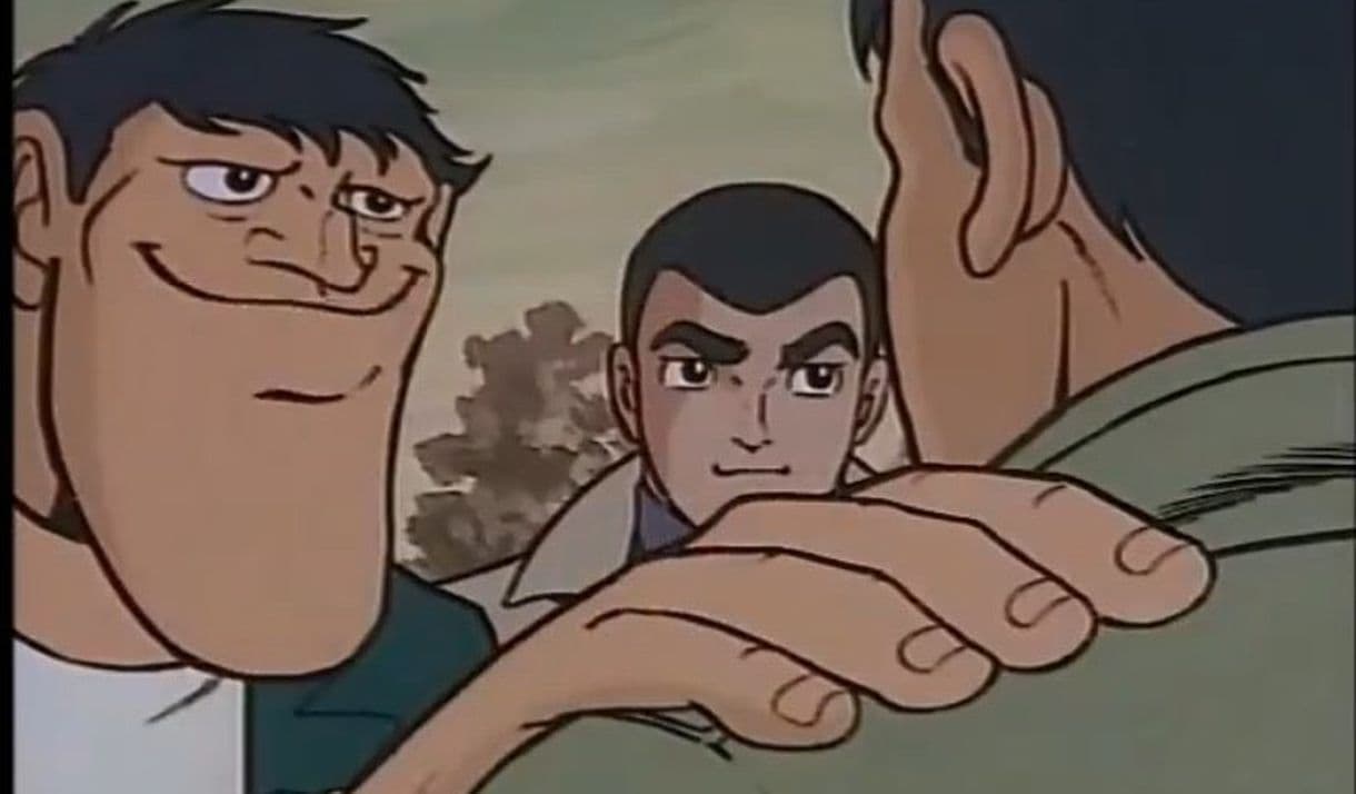 Akakichi no Eleven Redraws (Big Chin Hand on Shoulder)